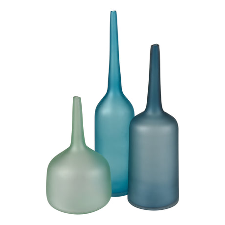 Elk S0047-11326 Moffat Bottle - Frosted Turquoise