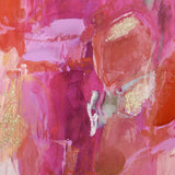 Elk S0056-10451 Pink Flush Abstract Framed Wall Art