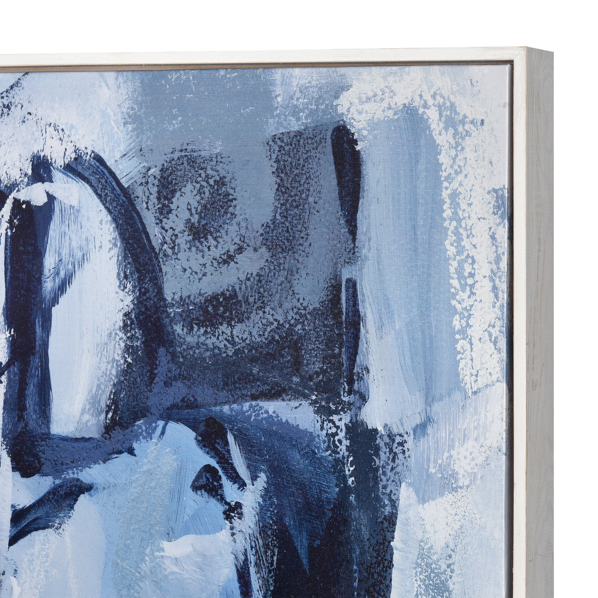 Elk S0056-10452 Blue Flush Abstract Framed Wall Art