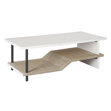 Elk S0075-9968 Riverview Coffee Table - White