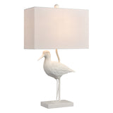 Elk S019-7271-LED Wade 26'' High 1-Light Table Lamp - Matte White - Includes LED Bulb