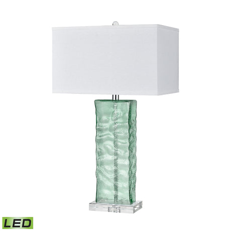 Elk S019-7273B-LED Arendell 30'' High 1-Light Table Lamp - Light Green - Includes LED Bulb