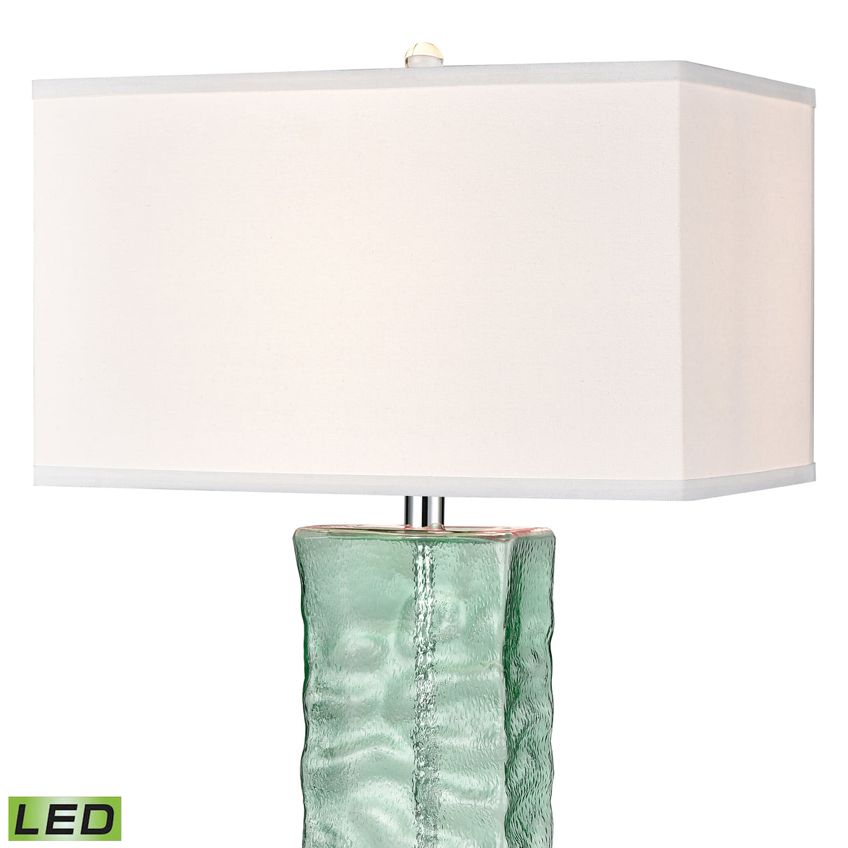 Elk S019-7273B-LED Arendell 30'' High 1-Light Table Lamp - Light Green - Includes LED Bulb