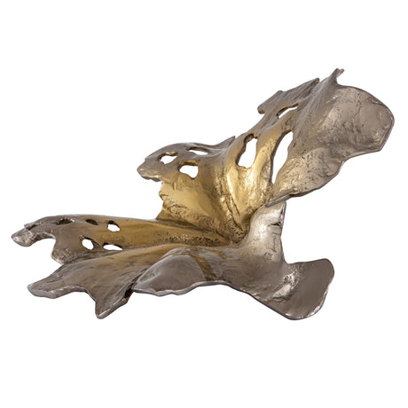 Elk S0807-11357 Parl Leaf Object - Gold Ombre