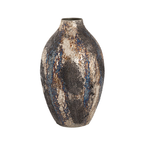 Elk S0807-9772 Hughes Vase - Large Oxidized Silver