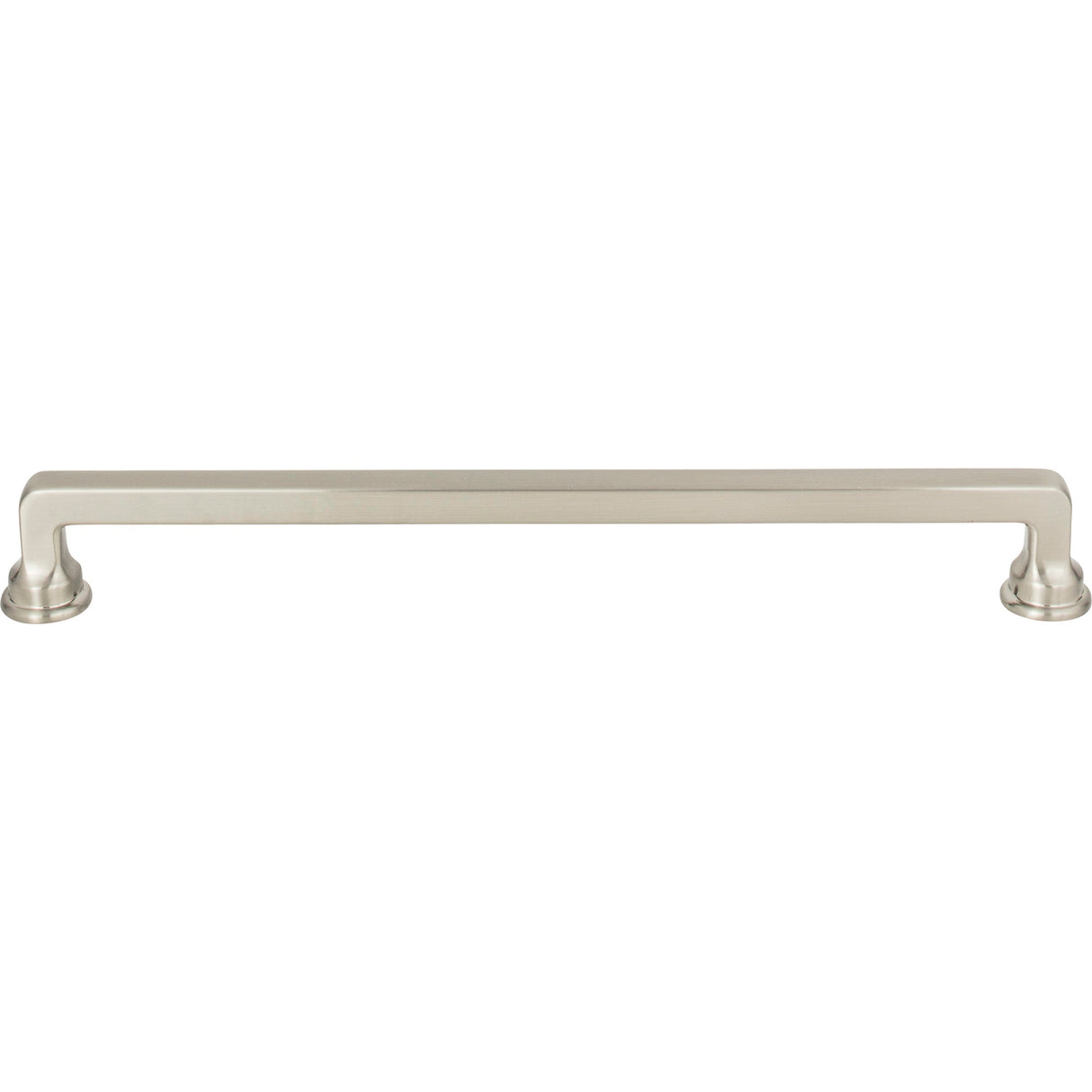 Atlas Homewares Oskar Pull 8 13/16 Inch (c-c) Brushed Nickel