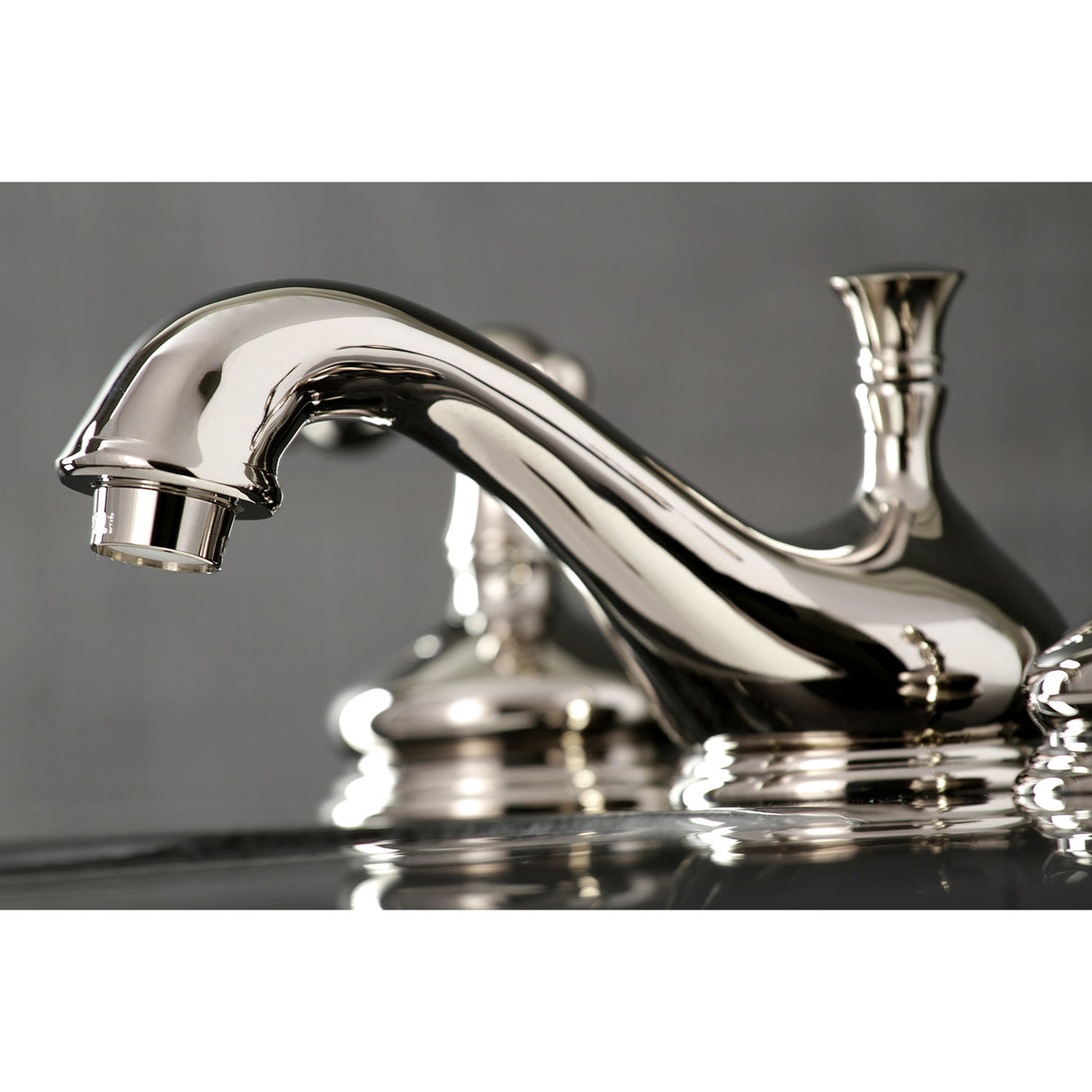 Kingston Brass KS1166NL 8 in. Widespread Bathroom Faucet, Polished Nickel