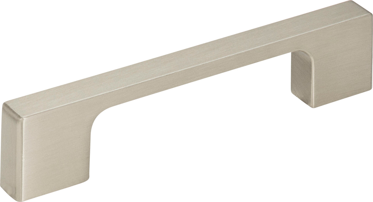 Atlas Homewares Thin Square Pull 3 3/4 Inch (c-c) Brushed Nickel