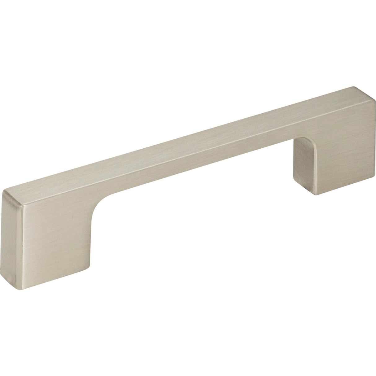 Atlas Homewares Thin Square Pull 3 3/4 Inch (c-c) Brushed Nickel
