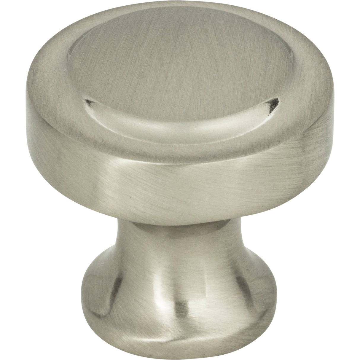 Atlas Homewares Bradbury Knob 1 1/4 Inch Brushed Nickel