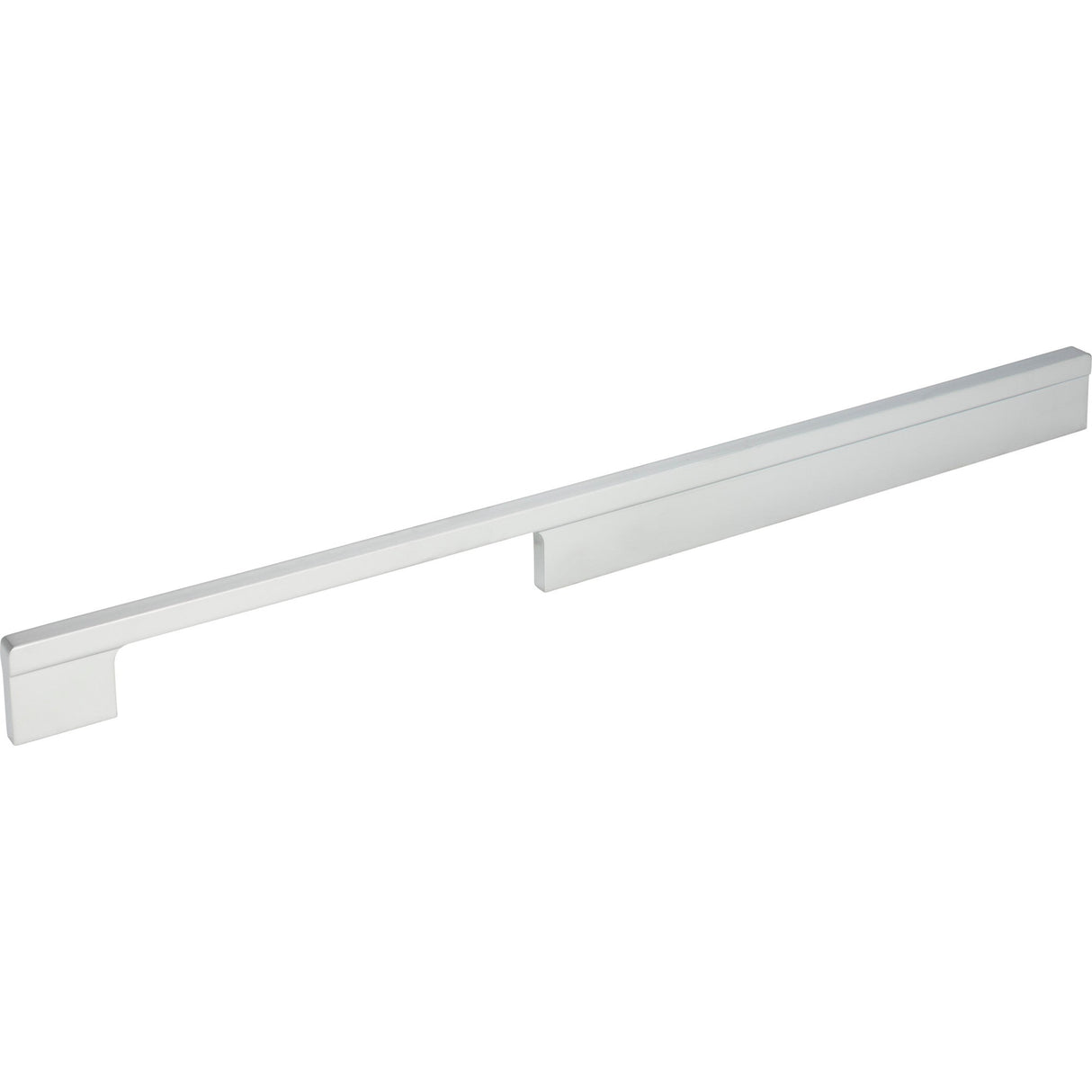 Atlas Homewares Off Center Pulls 12 5/8 Inch (c-c) Matte Chrome
