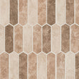 Sandhills picket 9.5X14 glass mesh mounted mosaic tile SMOT GLSPK SAND6MM product shot multiple tiles angle view