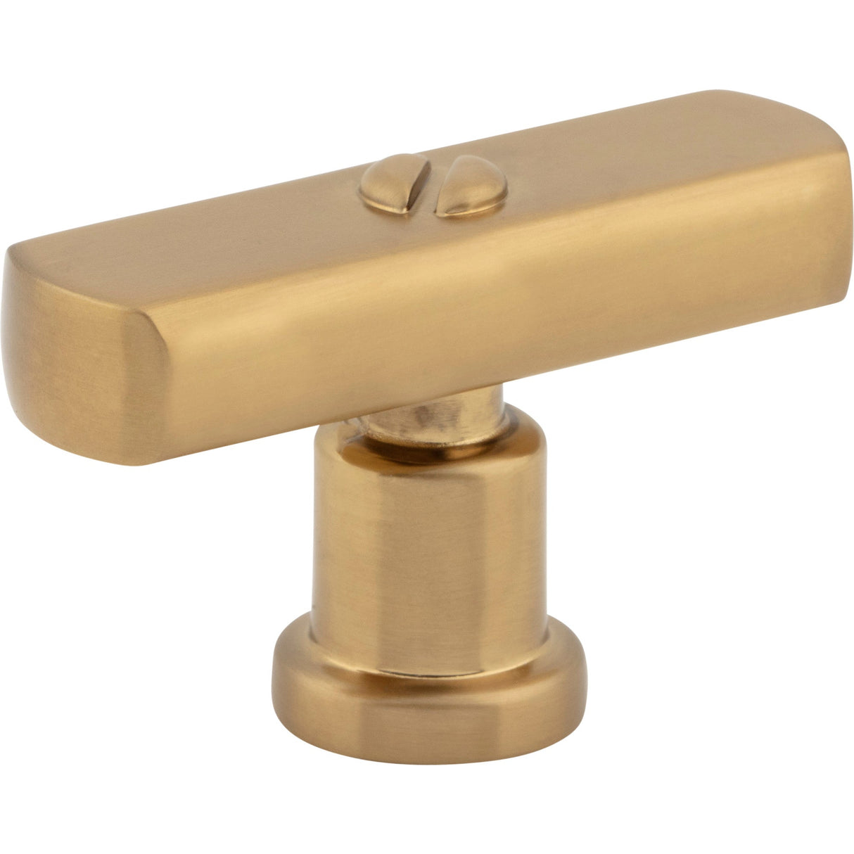 Atlas Homewares Everitt T-Knob 2 Inch Warm Brass