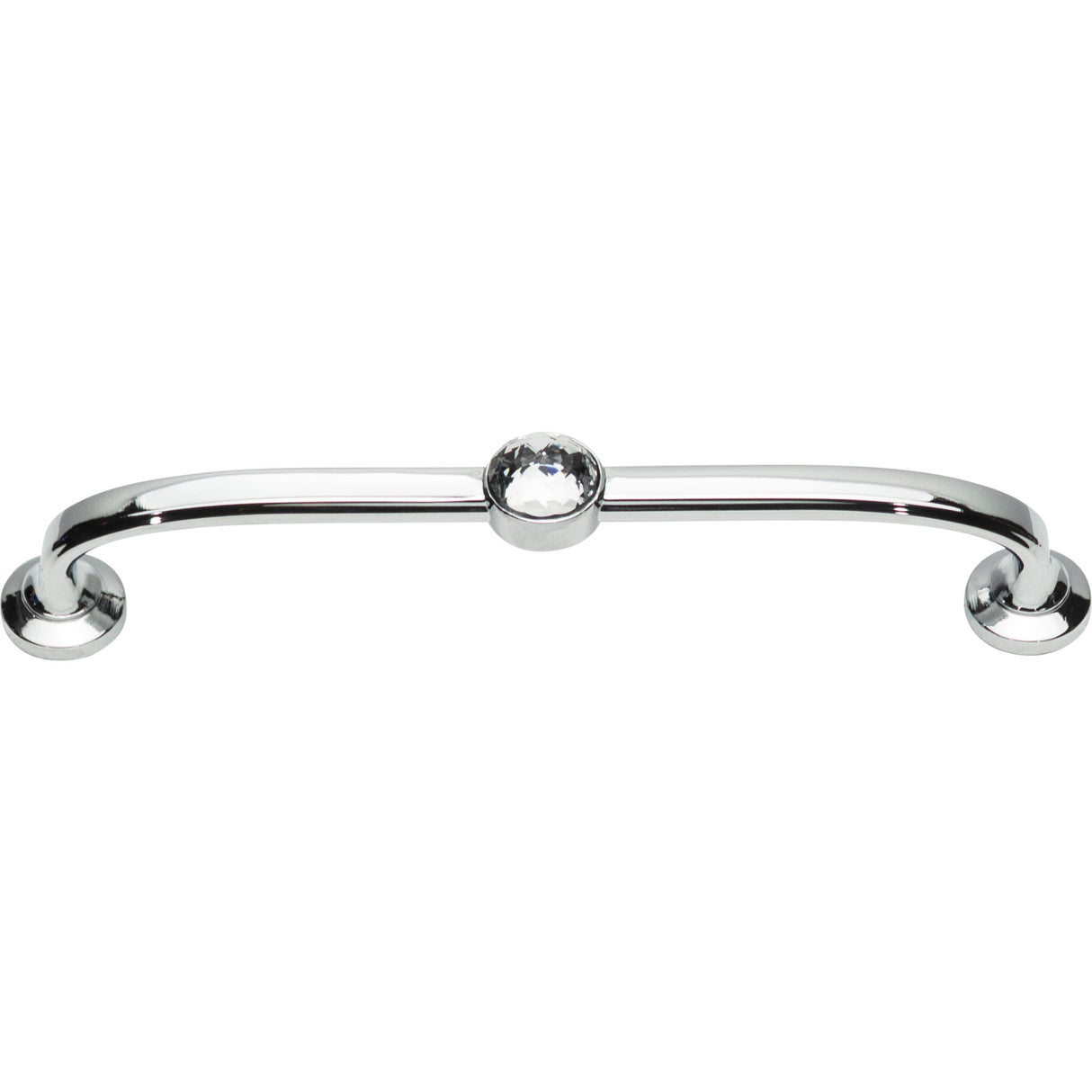 Atlas Homewares Legacy Crystal Bracelet Pull 5 1/16 Inch (c-c) Polished Chrome