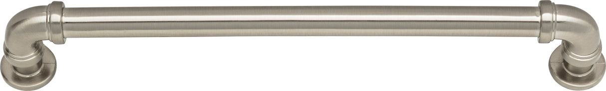Atlas Homewares Steam Punk Pull 7 9/16 Inch (c-c) Brushed Nickel