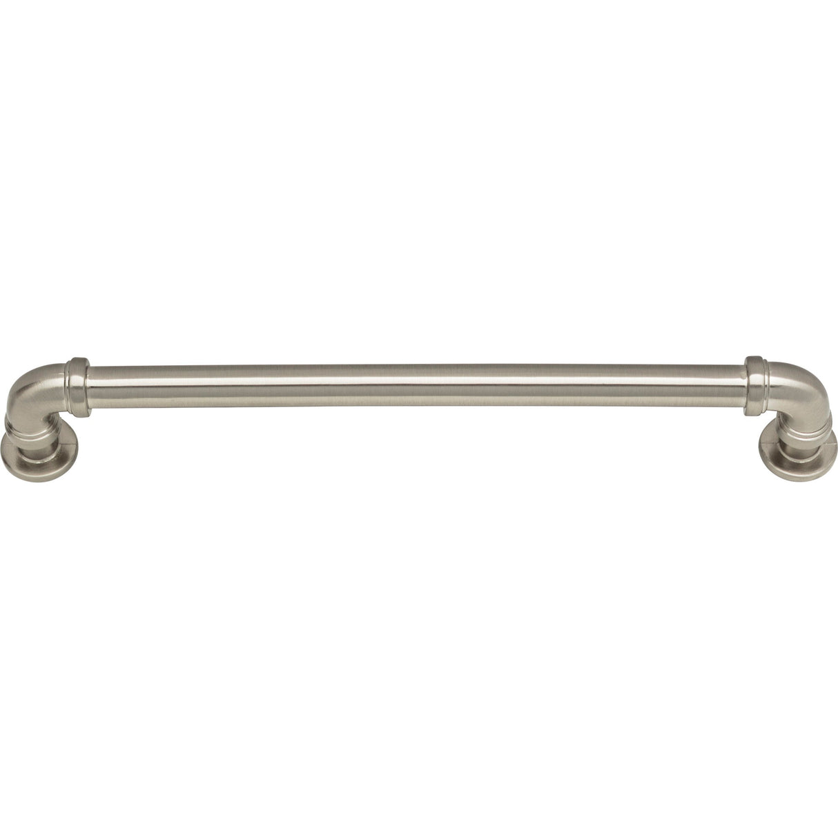 Atlas Homewares Steam Punk Pull 7 9/16 Inch (c-c) Brushed Nickel