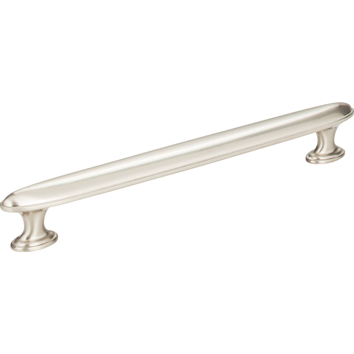 Atlas Homewares Austen Oval Pull 6 5/16 Inch (c-c) Brushed Nickel