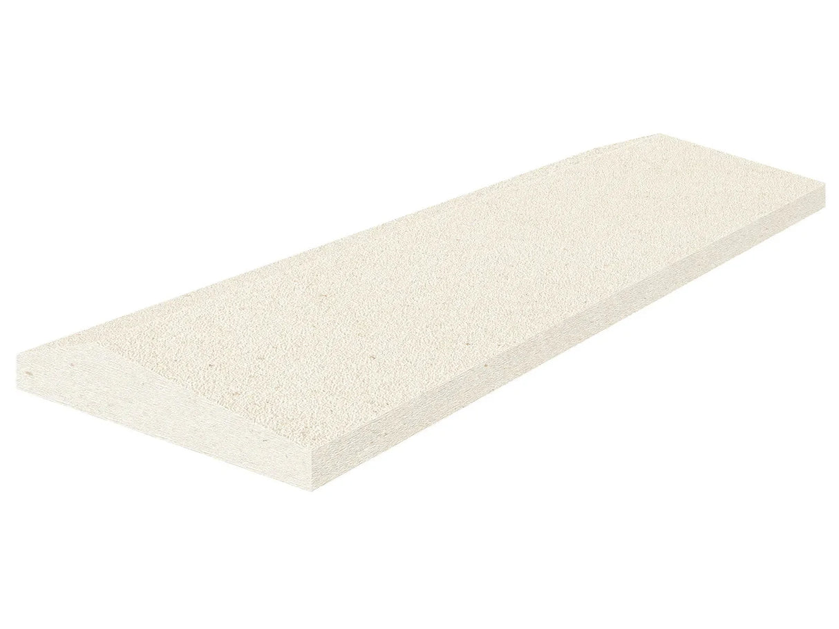 Anatolia Tile 4X12 Serene Ivory Prisma Honed Limestone Tile 5000-0380-0 Serene Ivory Prisma - premium natural stone mosaic tile from Anatolia Tile, available at PoshHaus showroom in Keene, NH