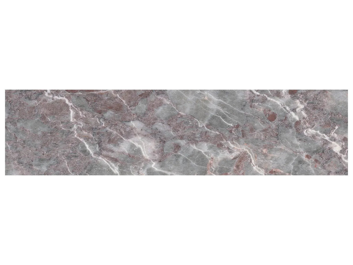 Anatolia Tile 3X12Sereno Burgundy Honed Marble Tile 5000-0622-0 Sereno Burgundy 3x12 - premium natural stone mosaic tile from Anatolia Tile, available at PoshHaus showroom in Keene, NH