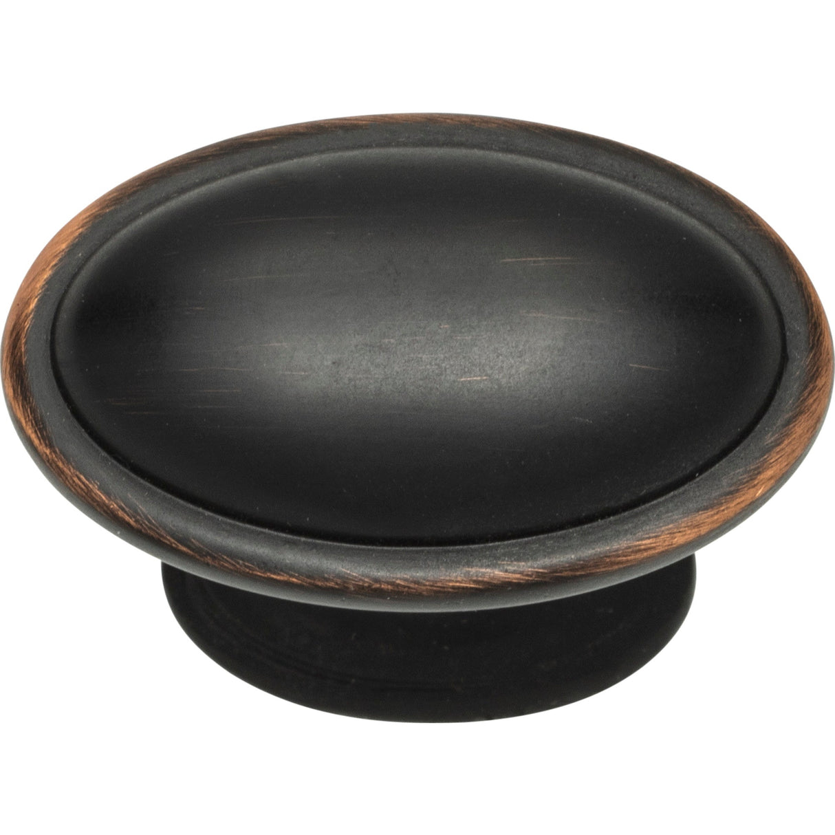 Atlas Homewares Austen Oval Knob 1 5/16 Inch Venetian Bronze
