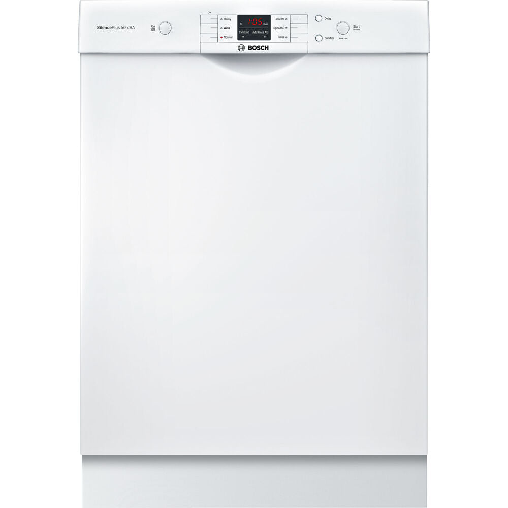 Bosch SHEM3AY52N S100 24" Recessed Hndl Dishwasher, 50 dBA