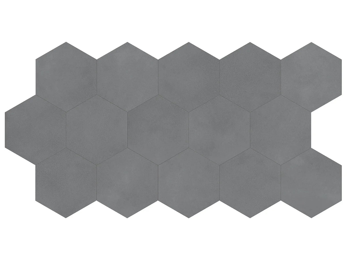 Anatolia Tile 8 In Hex Tapestri Silk 4500-0983-0 Hexagon Silk Hexagon 8.5x8.5 - premium natural stone mosaic tile from Anatolia Tile, available at PoshHaus showroom in Keene, NH