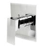 ALFI brand AB6701-PC Polished Chrome Modern Square Pressure Balanced Shower Mixer