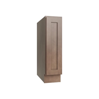 Shaker Kodiak Single Door Full Height Base Cabinet - 9" W