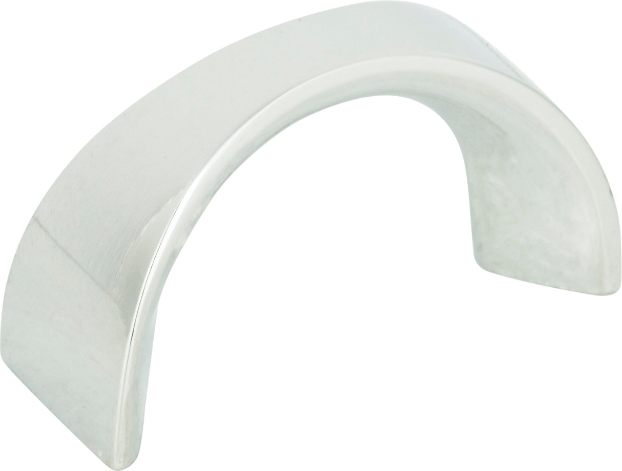 Atlas Homewares Sleek Knob 1 1/4 Inch (c-c) Polished Chrome