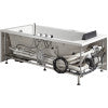 EAGO AM154ETL-R6 6 ft Acrylic White Rectangular Whirlpool Bathtub w Fixtures