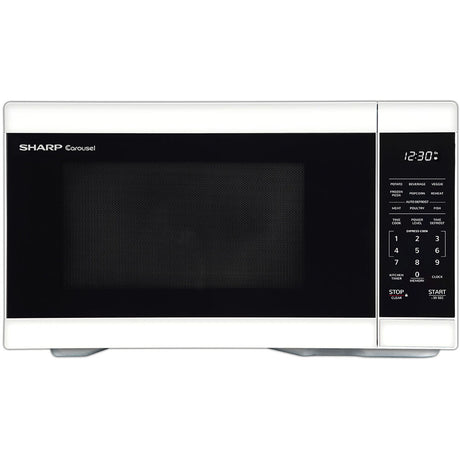 Sharp SMC1161HW 1.1 CF Countertop Microwave Oven