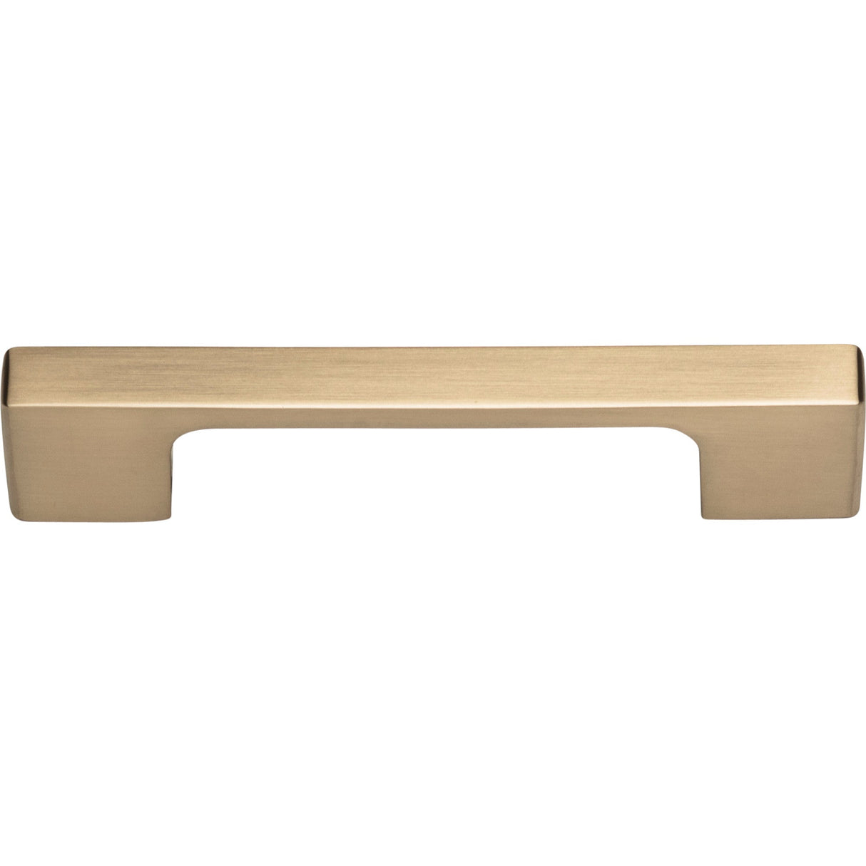Atlas Homewares Thin Square Pull 3 3/4 Inch (c-c) Champagne