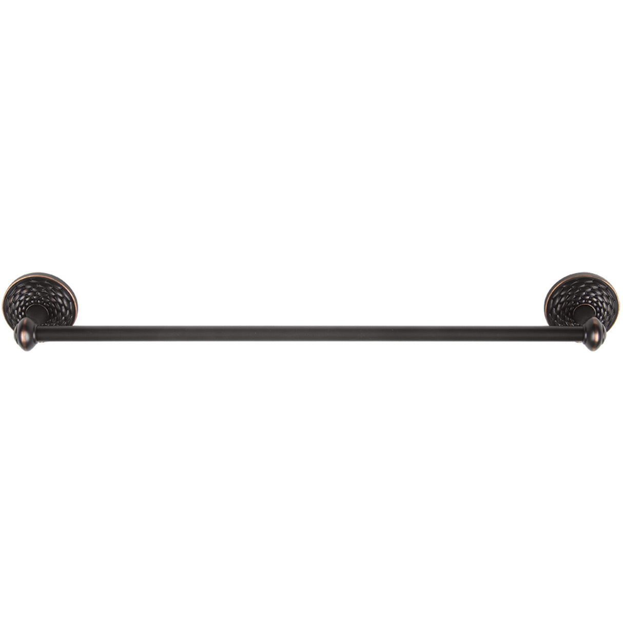 Atlas Homewares Mandalay Bath Towel Bar 24 Inch Single Venetian Bronze