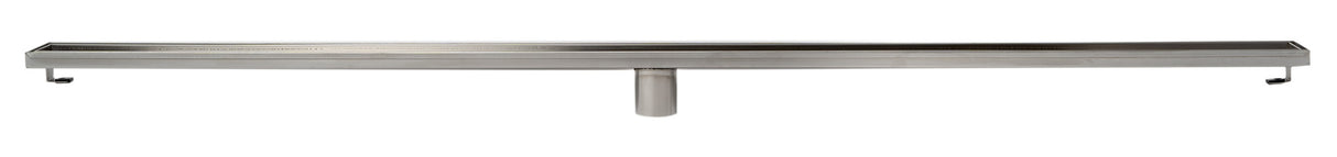 ALFI brand 59" Stainless Steel Linear Shower Drain with No Cover
