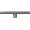ALFI brand 59" Stainless Steel Linear Shower Drain with Groove Lines