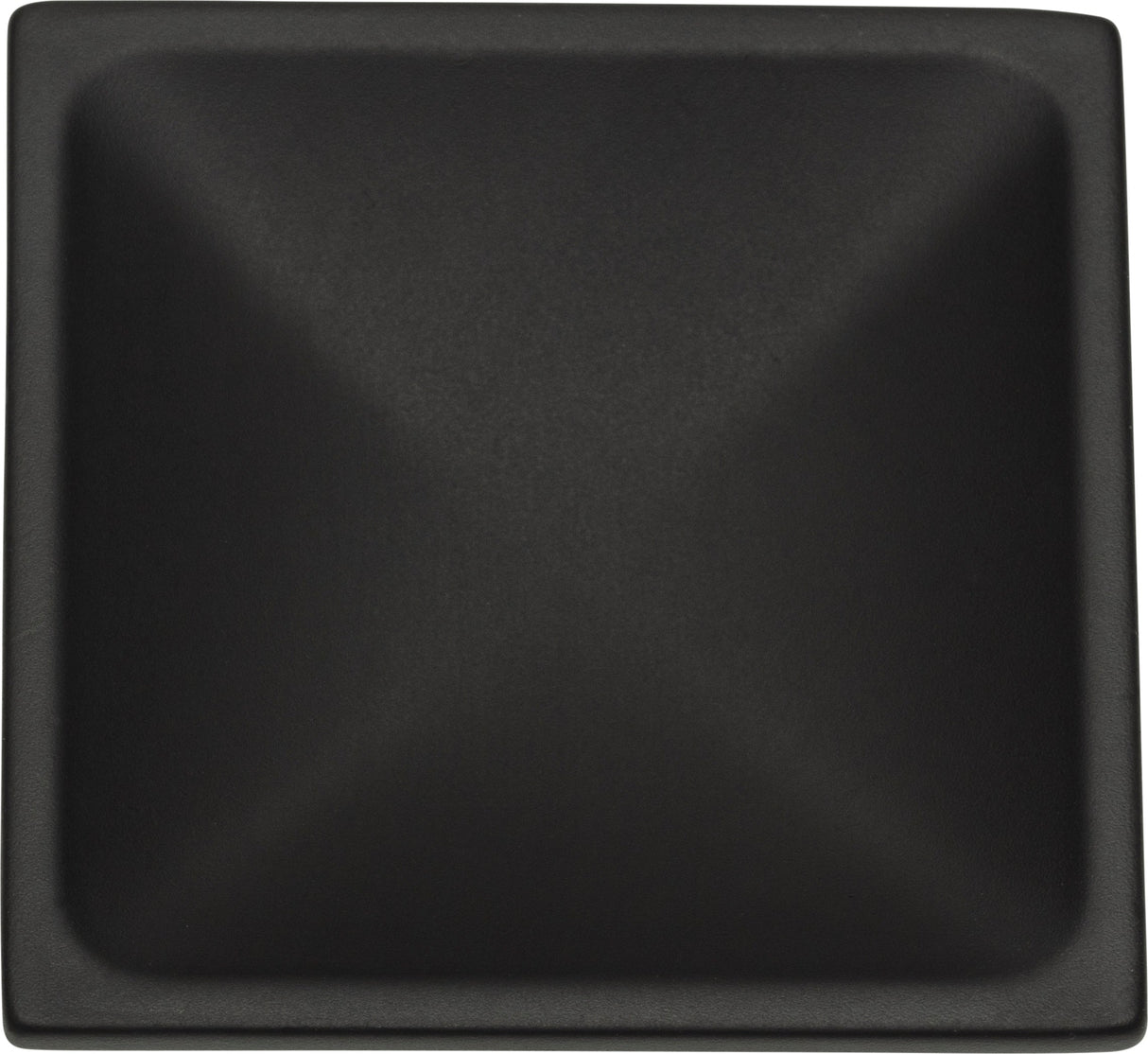 Atlas Homewares Dap Square Knob 2 Inch Matte Black