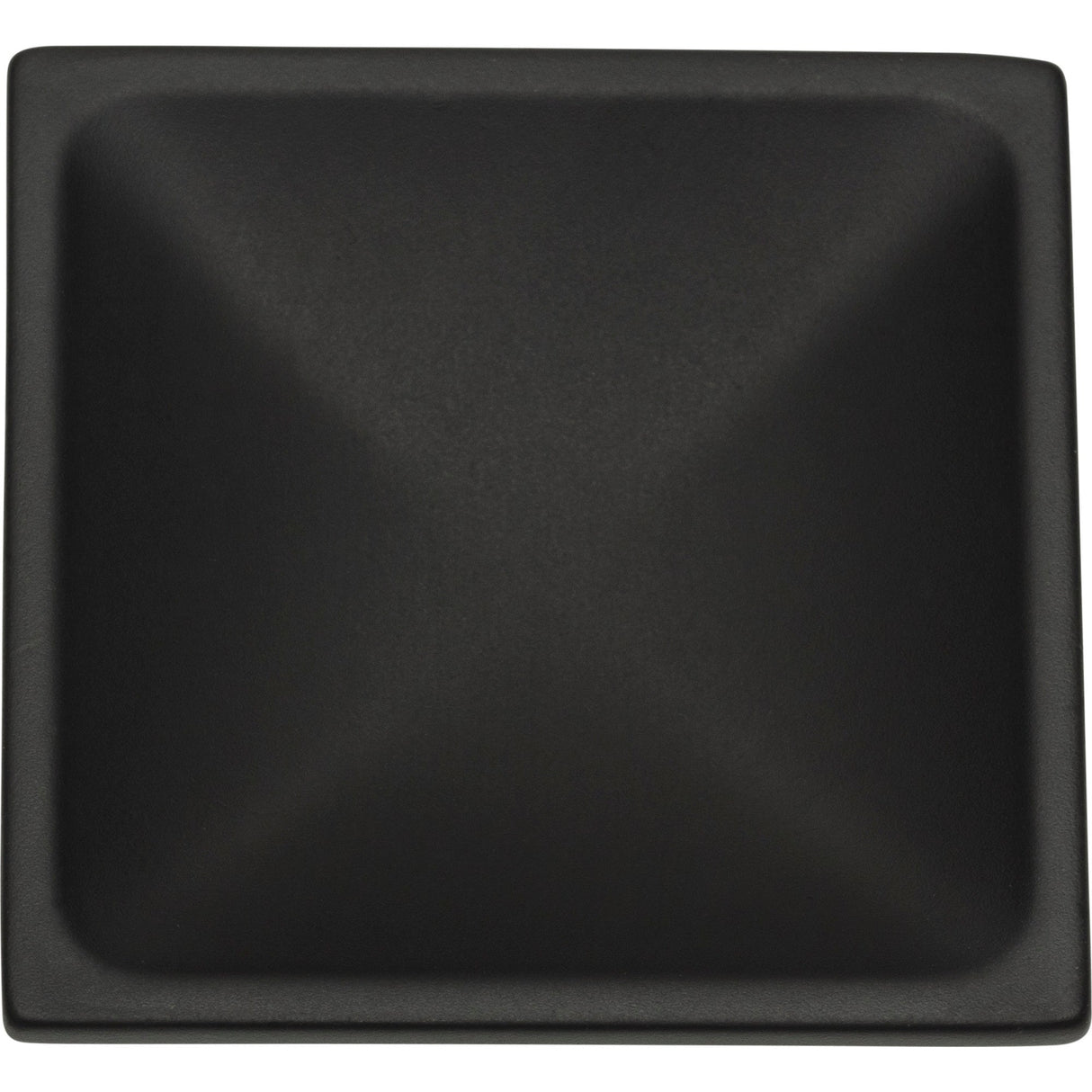 Atlas Homewares Dap Square Knob 2 Inch Matte Black