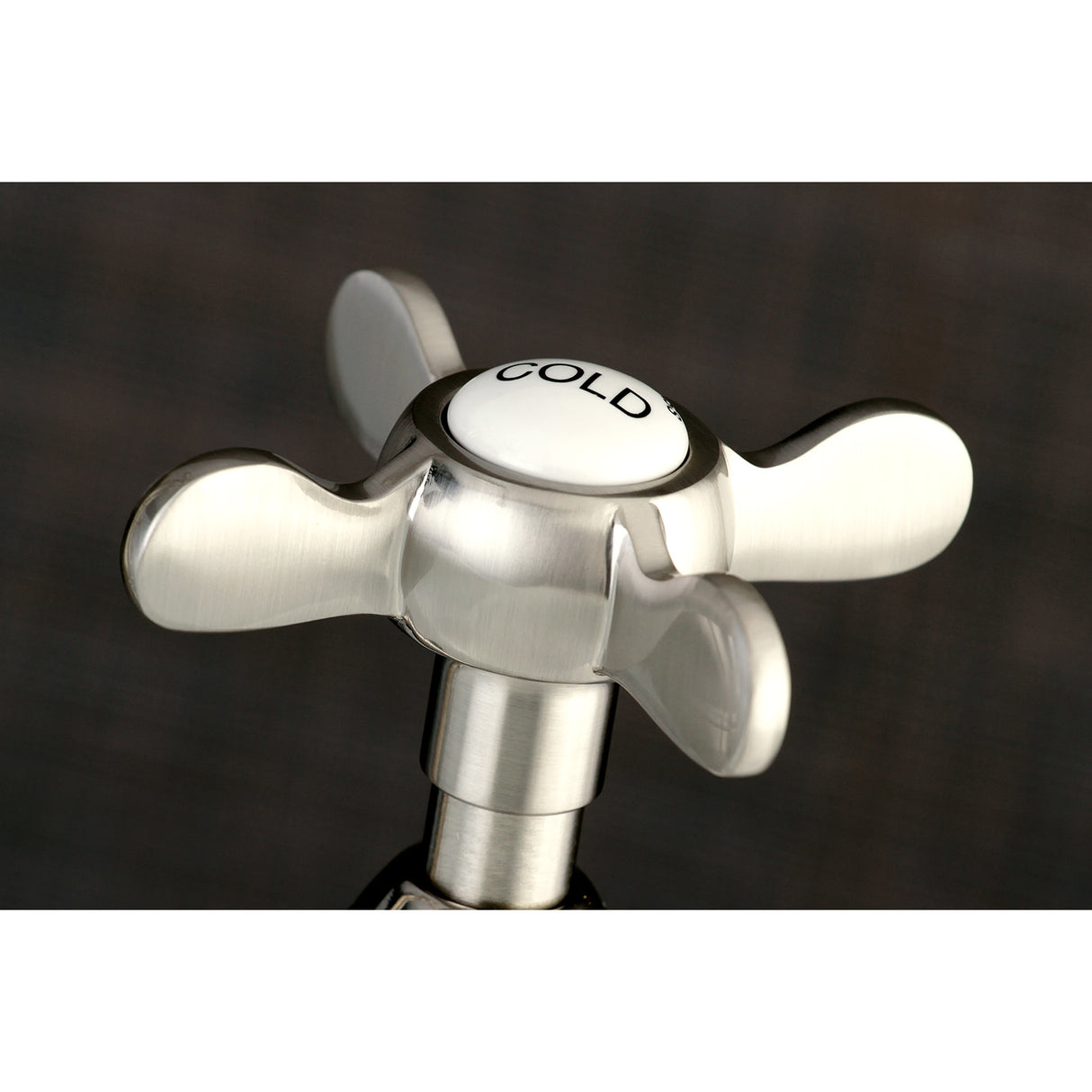 Kingston Brass KS1178BEX Essex Bridge Kitchen Faucet, Brushed Nickel