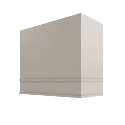 Shaker Sand Box Hood Block Trim - 42" W x 36" H