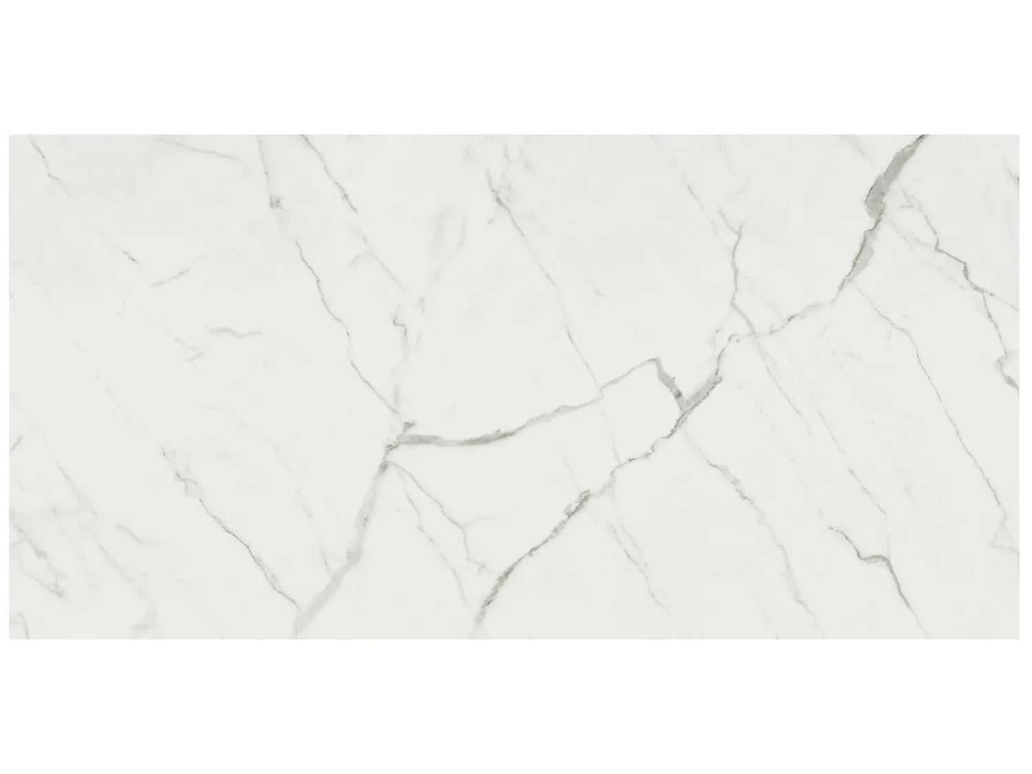 Anatolia Tile 24X48 Mayfair Statuario Venato Polished & Rectified Porcelain 4500-0387-1 Statuario Venato 24x48" - premium natural stone mosaic tile from Anatolia Tile, available at PoshHaus showroom in Keene, NH
