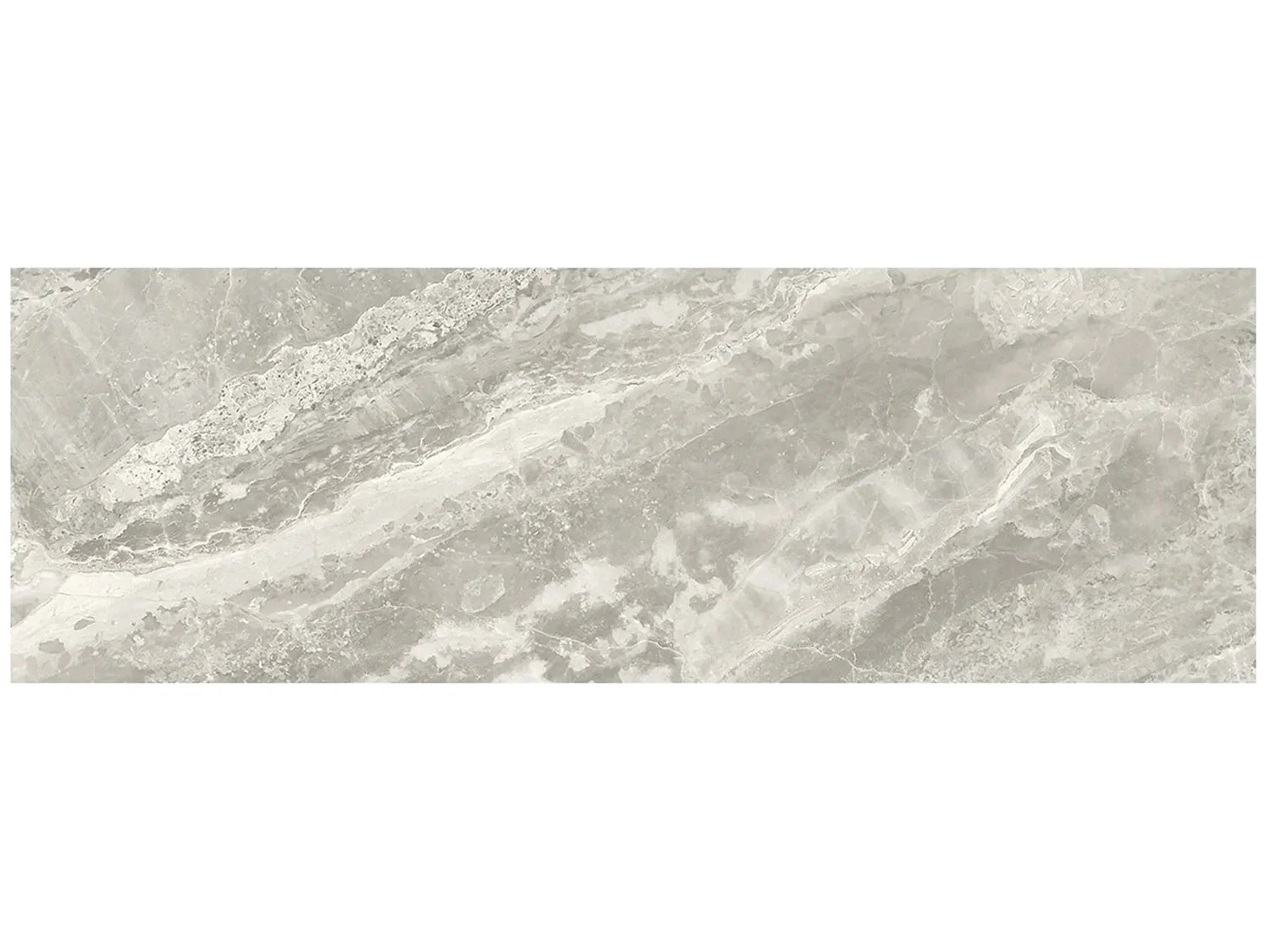 Anatolia Tile 4X12 Mayfair Stella Agento Polished Rectified Porcelain 4500-0388-1 Stella Argento 4x12 - premium natural stone mosaic tile from Anatolia Tile, available at PoshHaus showroom in Keene, NH