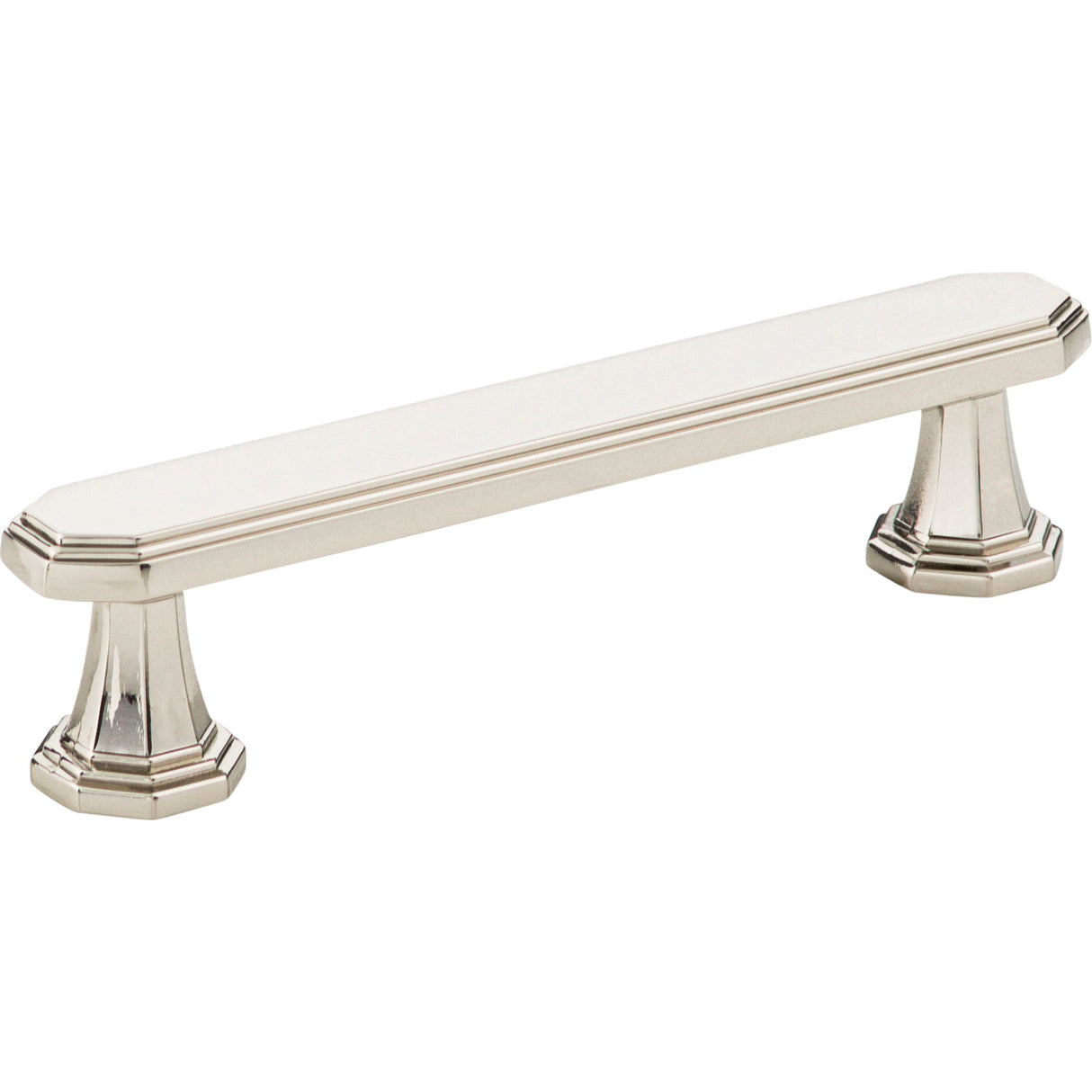 Atlas Homewares Dickinson Pull 3 3/4 Inch (c-c) Polished Nickel