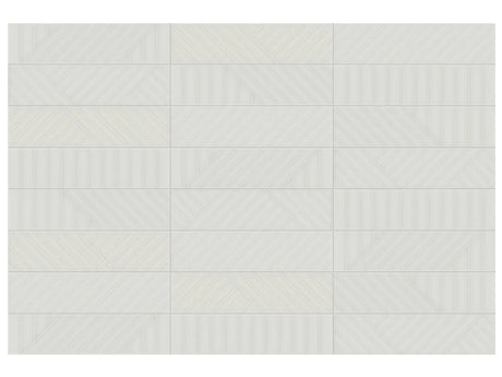 Anatolia Geometra 3X12 Maze Stone Glossy Ceramic Wall Tile 4000-0316-0 Stone Maze 3x12 - premium natural stone mosaic tile from Anatolia Tile, available at PoshHaus showroom in Keene, NH