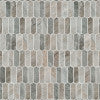Stonella picket 9.5X14 glass mesh mounted mosaic tile SMOT GLSPK STNELA6MM product shot multiple tiles angle view