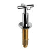 ALFI brand AB2503-PC Polished Chrome Deck Mounted Tub Filler with Hand Held Showerhead