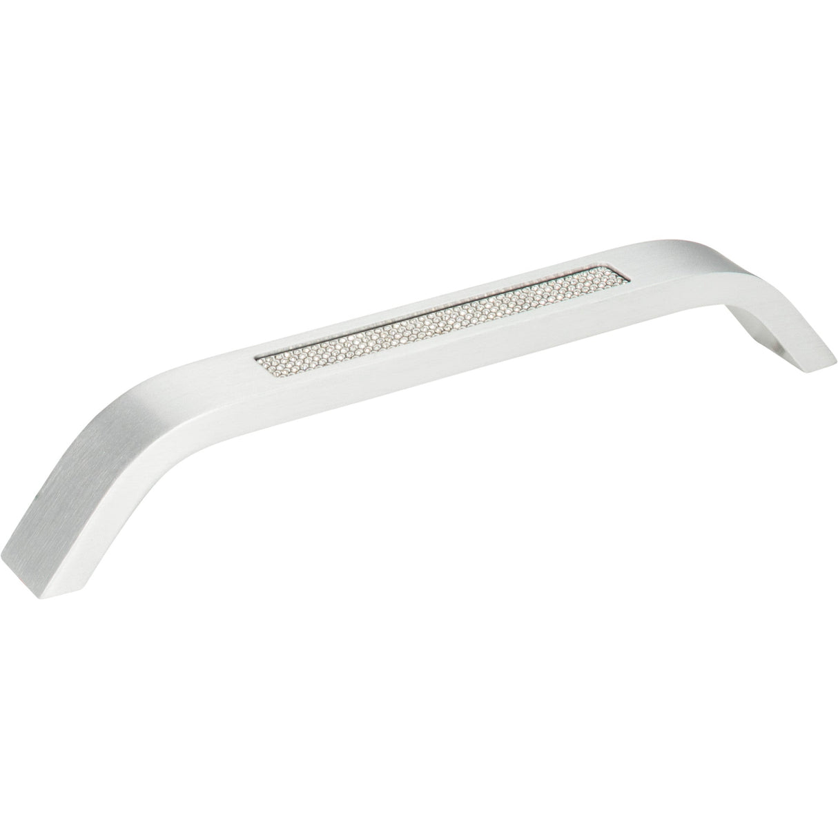Atlas Homewares Crystal Inset Pull 6 5/16 Inch (c-c) Matte Chrome