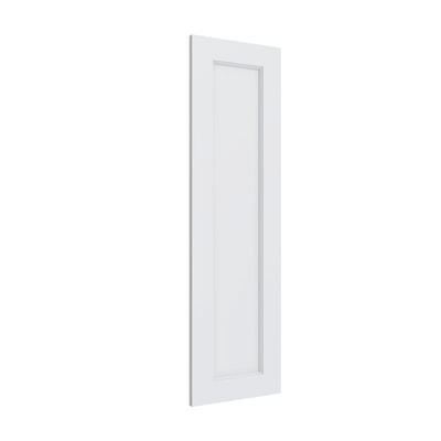 Shaker White Decorative Wall Panel - 12" W x 42" H