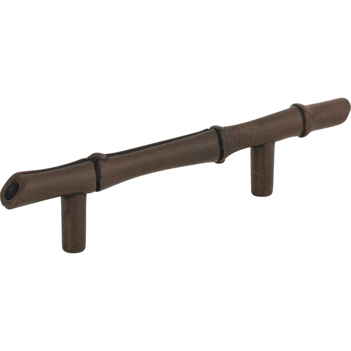 Atlas Homewares Bamboo Pull 3 Inch (c-c) Rust
