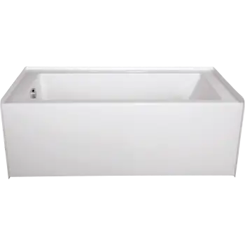 Sydney 60 in. Left Hand Drain Rectangular Alcove Bathtub in White