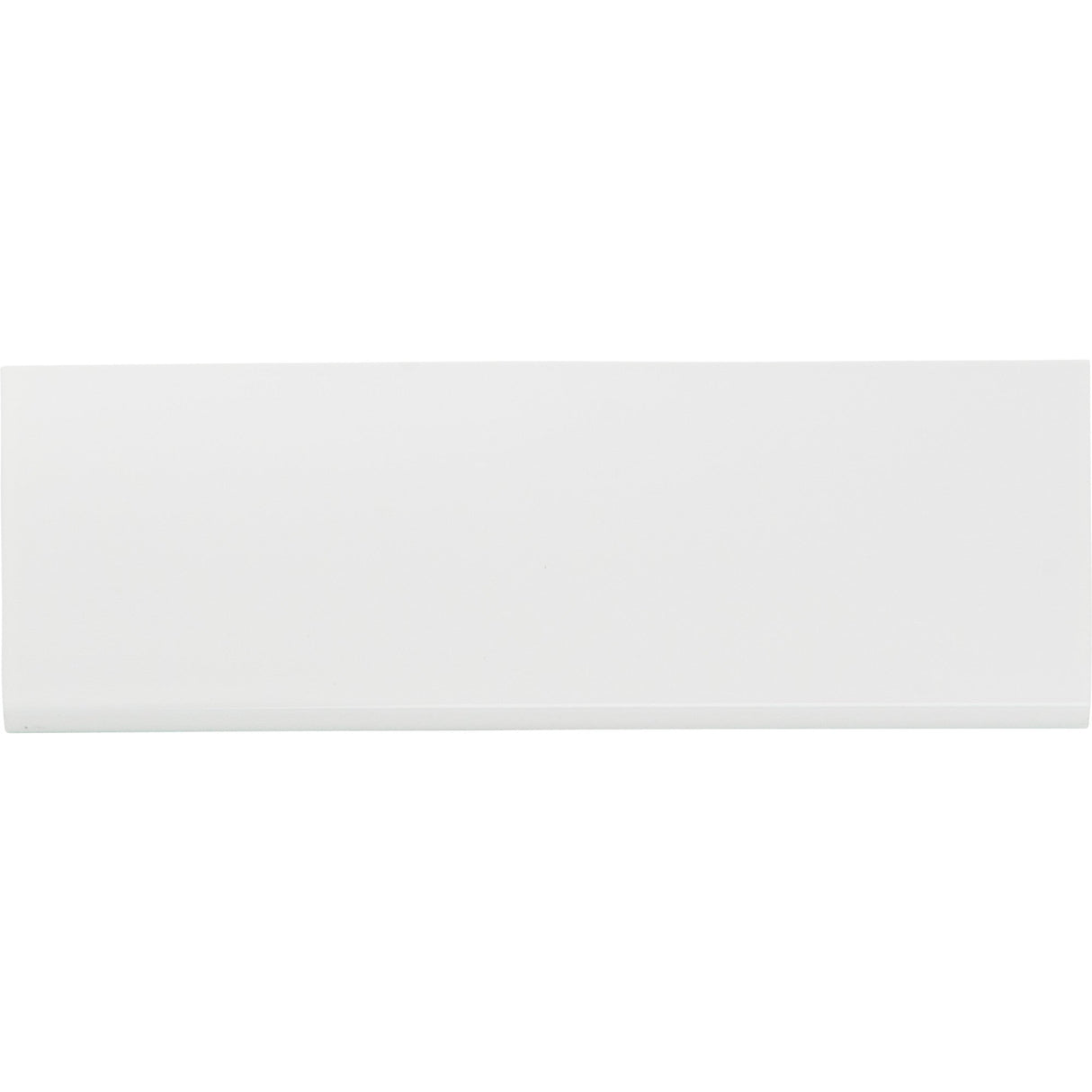Atlas Homewares Tab Edge Pull 4 5/16 Inch (c-c) High White Gloss